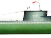 Дизельная подводная лодка Проект 615 - фото взято с электронной энциклопедии Военная Россия