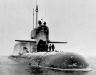 Атомная подводная лодка с баллистическими ракетами