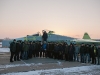 Перспективный авиационный комплекс пятого поколения  Фото с сайта https://www.sukhoi.org/news/company/?id=5021