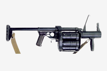Гранатомёт ручной револьверный противопехотный РГ-6 1989 
