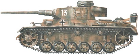 Средний танк PzKpfwIII