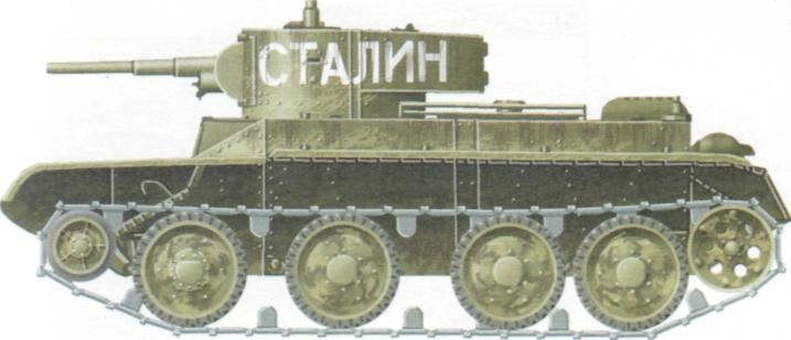 ЛЕГКИЙ ТАНК БТ-5