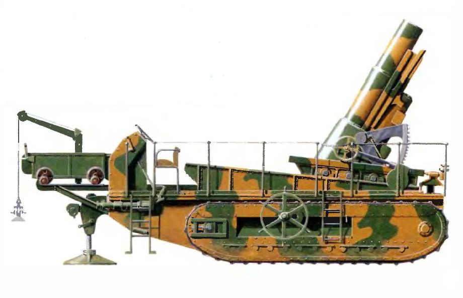 Французские тяжелые самоходные орудия 194 и М 280