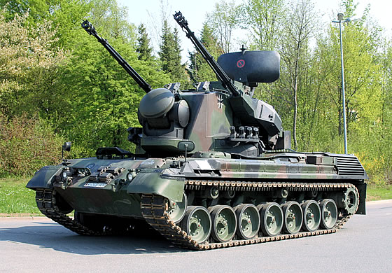 ЗСУ «Гепард-1A» из состава ВС Германии Фото с сайта https://www.armstrade.org