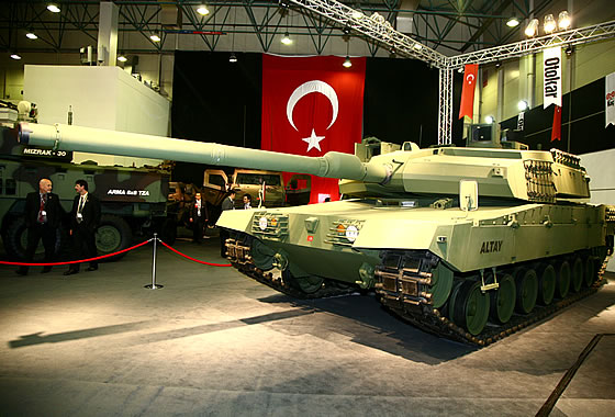 Altay — перспективный турецкий основной боевой танк третьего поколения Фото с сайта https://www.armstrade.org