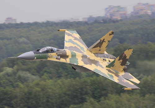 Многофункциональный истребитель Су-35 Фото ОАО «Компания «Сухой» 