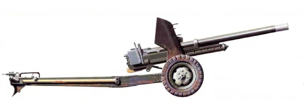 Скорострельная 6-фунтовая противотанковая 57-мм пушка