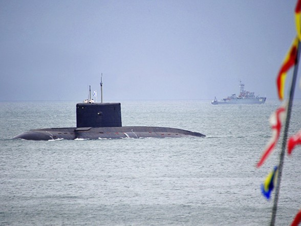 Подводная лодка проекта 636 «Варшавянка» Фото с сайта https://rostec.ru