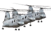 Многоцелевой транспортный вертолёт Boeing Vertol CH-46 Sea Knight. Фото с сайта www.richard-seaman.com